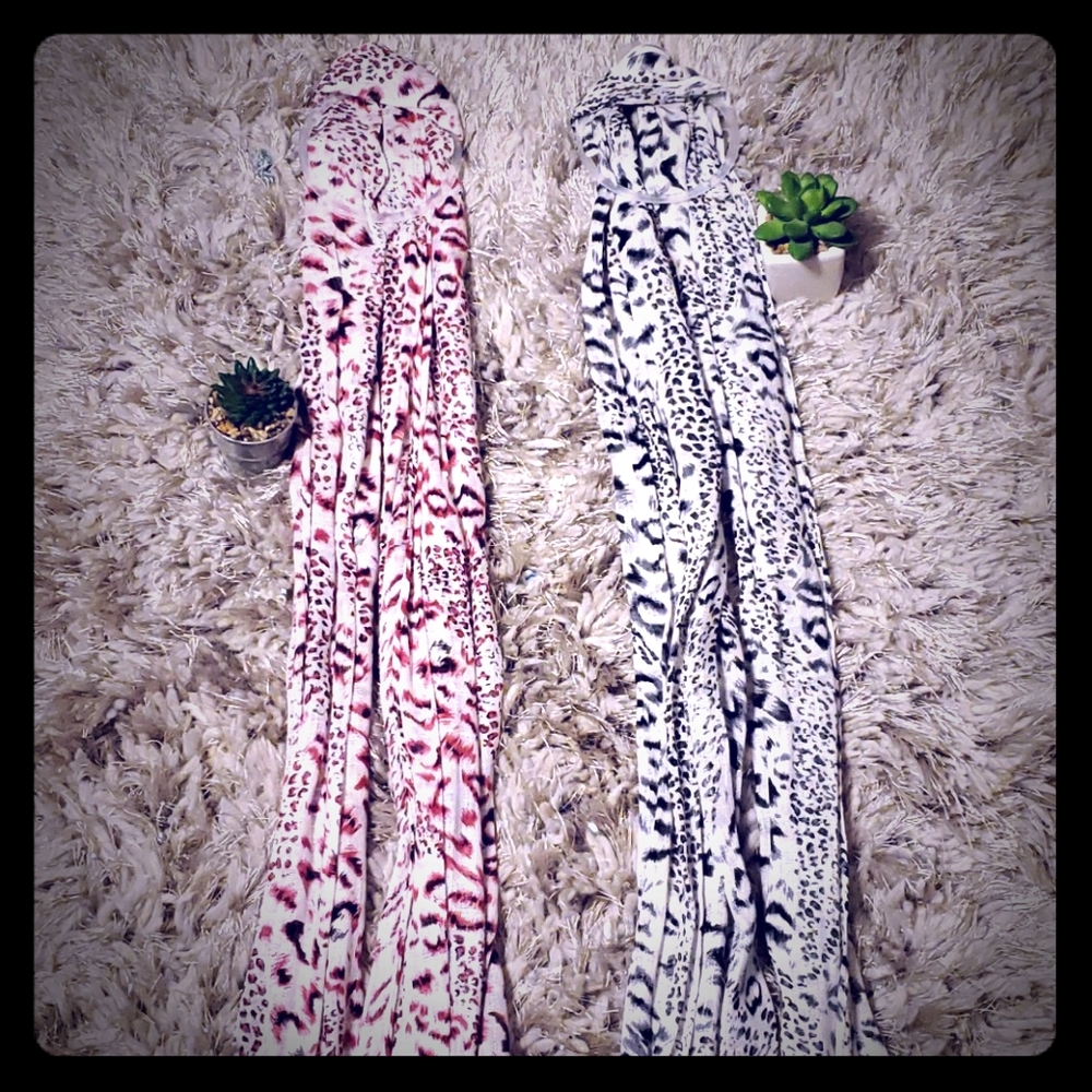 Animal print scarfs